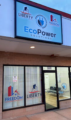 EcoPower Solutions office entrance in Baltimore, Maryland