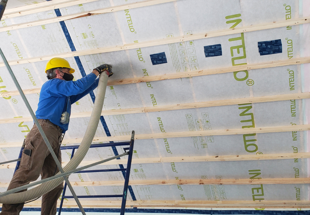 Cellulose insulation used for blown-in and dense-pack applications